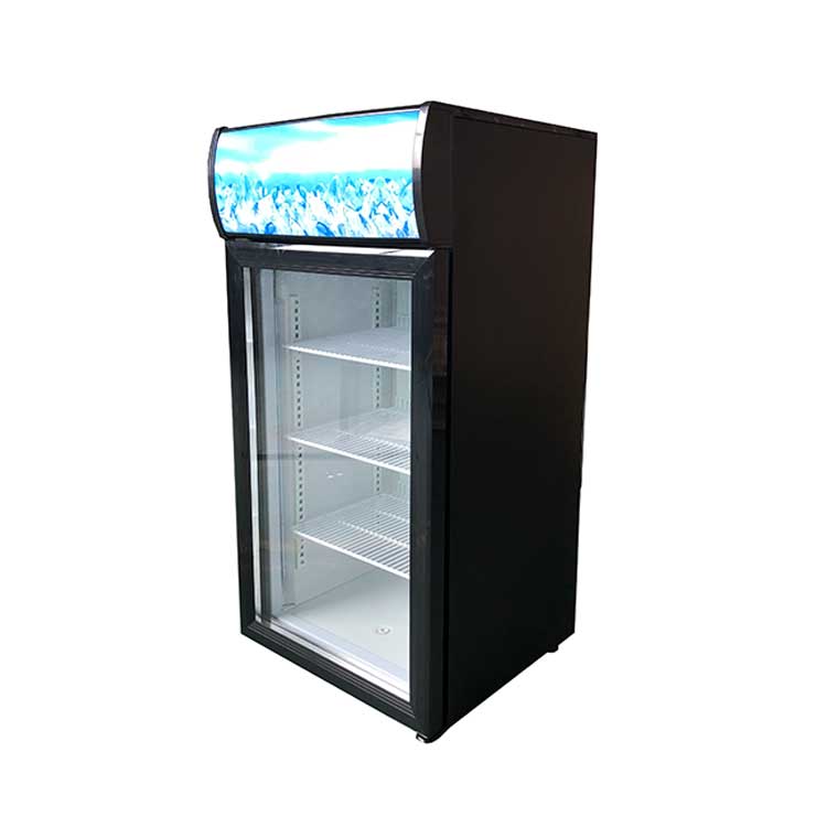 120l Small Countertop Display Cooler