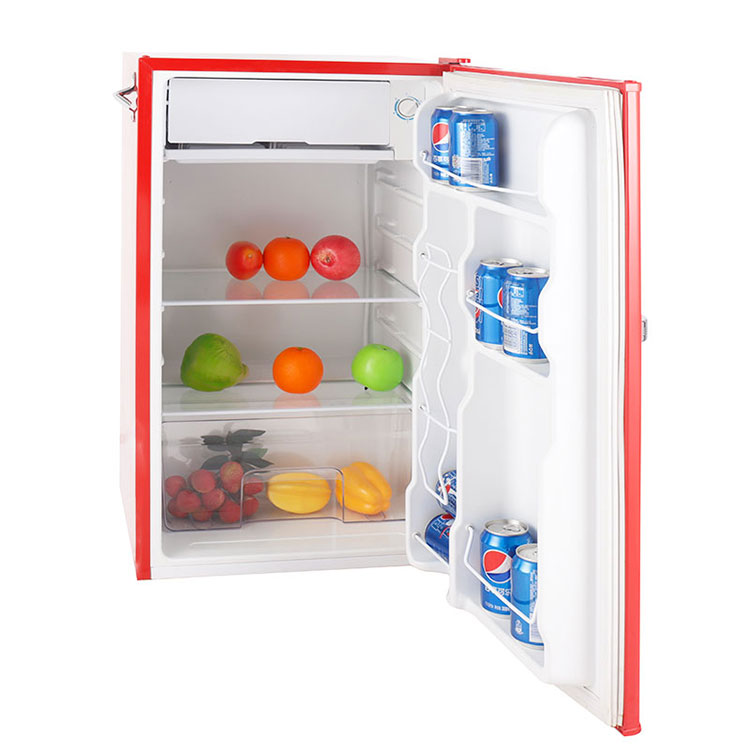 90 Liters mini retro fridge