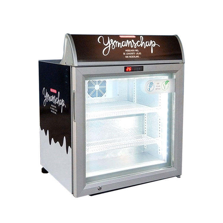 Compact Commercial Countertop Display Freezer